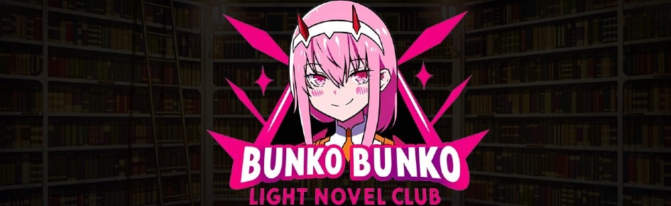 Bunko Bunko: Light Novel Club Discord Server Banner