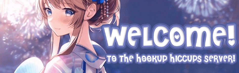 An Introvert's Hookup Hiccups Discord Server Banner
